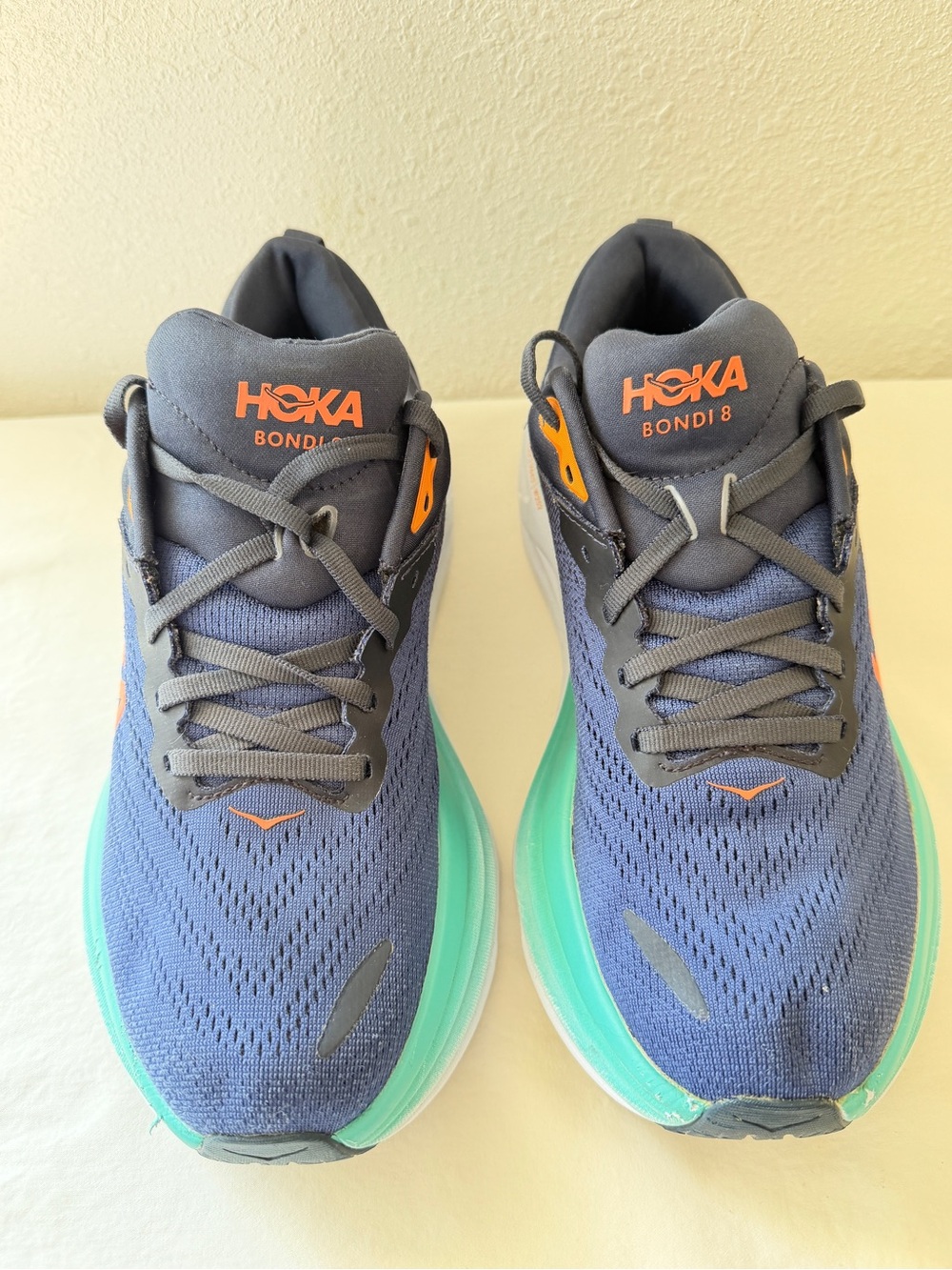 HOKA Bondi 8 in Outer space/Bellwether Blue Woman’s9 - Picture 3 of 9